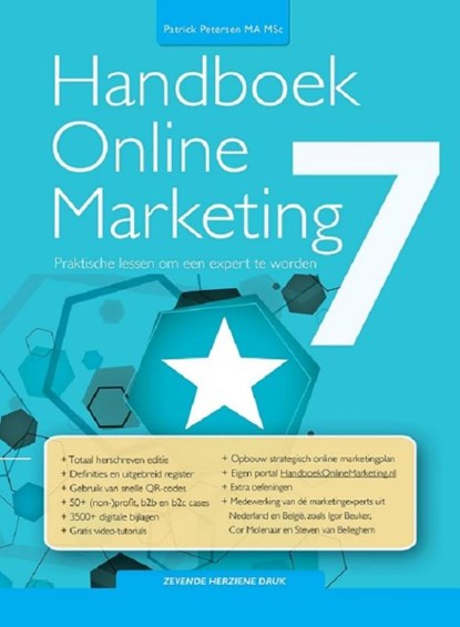 Handboek Online Marketing 7, Patrick Petersen - Gebonden - 9789082298123