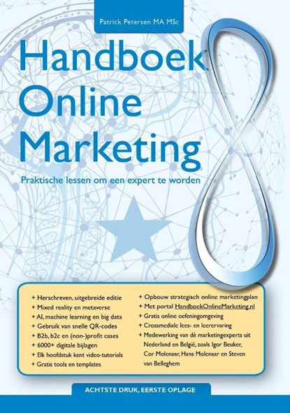 Handboek Online Marketing 8, Patrick Petersen - Gebonden - 9789082298178