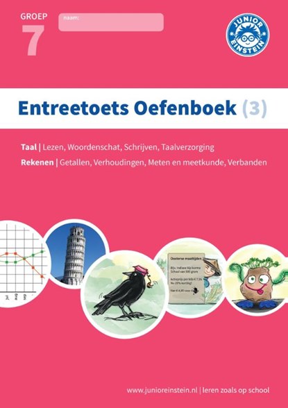 Entreetoets oefenboek 3 Gemengde opgaven voor groep 7, niet bekend - Paperback - 9789082357998