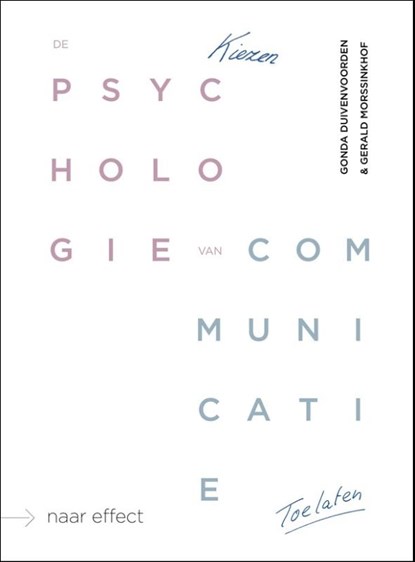 De psychologie van communicatie, Gonda Duivenvoorden ; Gerald Morssinkhof - Gebonden - 9789082402414