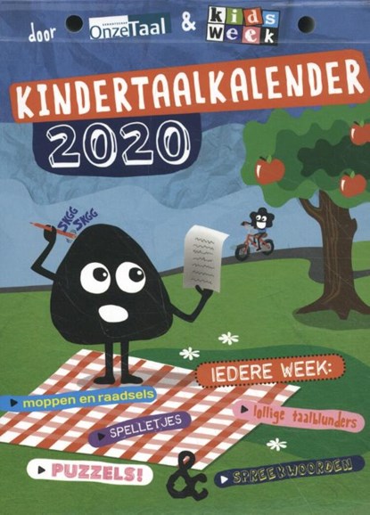 Kindertaalkalender 2020, Genootschap Onze Taal ; Kidsweek - Paperback - 9789082885934