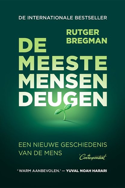 De meeste mensen deugen, Rutger Bregman - Ebook - 9789082942194