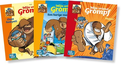 AVI leespakket GROEP 6 - Mijn vriend Grompf, Nob - Gebonden - 9789082977561