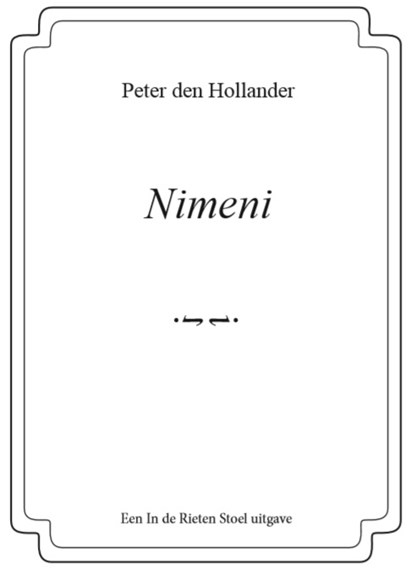 Nimeni, Peter den Hollander - Paperback - 9789083021522