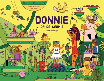 Donnie op de kermis, Lisa Maschhaupt - Gebonden - 9789083079899