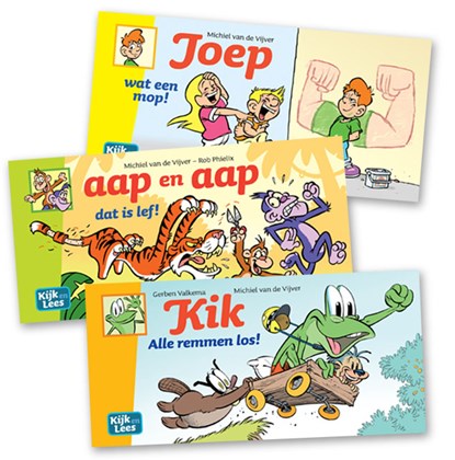 AVI MINI leespakket GROEP 3 Joep - Aap en Aap - Kik, Michiel Van de Vijver ; Gerben Valkema - Gebonden - 9789083088907