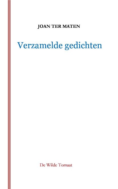 Verzamelde gedichten, Joan ter Maten - Paperback - 9789083091082