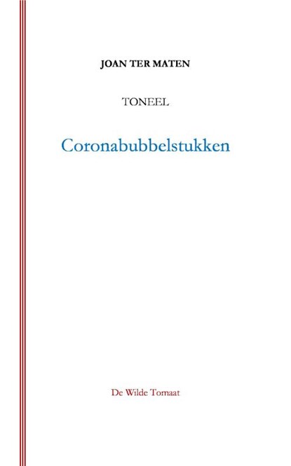 Coronabubbelstukken, Joan Ter Maten - Paperback - 9789083091136