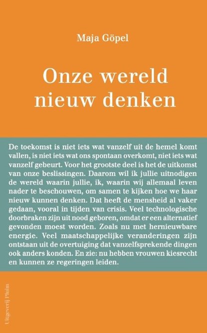 Onze wereld nieuw denken, Maja Göpel - Ebook - 9789083108278