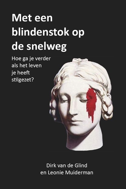 Met een blindenstok op de snelweg, Dirk Van de Glind ; Leonie Muiderman - Gebonden - 9789083133430