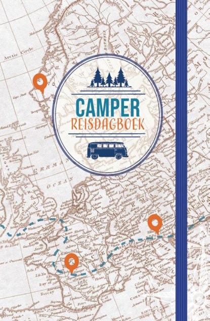Camper reisdagboek, Nicolette Knobbe - Gebonden - 9789083139432