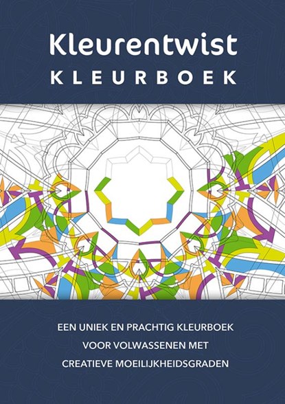 Kleurentwist Kleurboek, Jeroen Bakker - Paperback - 9789083155937