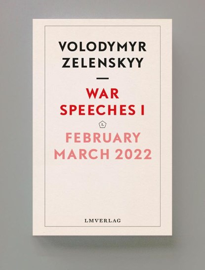 War Speeches I, Volodymyr Zelensky - Paperback - 9789083172781