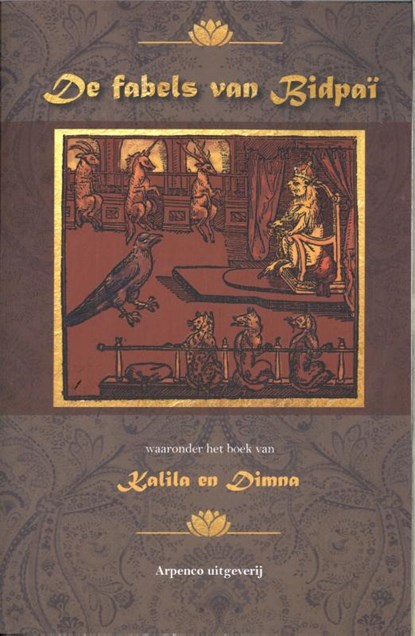 De fabels van Bidpai, Bidpai - Paperback - 9789083189666