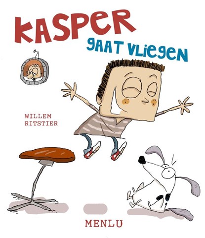Kasper gaat vliegen, Willem Ritstier - Gebonden - 9789083196442