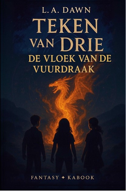 Teken van drie - en de vloek van de vuurdraak, L.A. Dawn - Ebook - 9789083220673