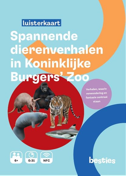 Spannende dierenverhalen in Koninklijke Burgers'Zoo, Constanze Mager ; Burgers'Zoo - Gebonden - 9789083285757
