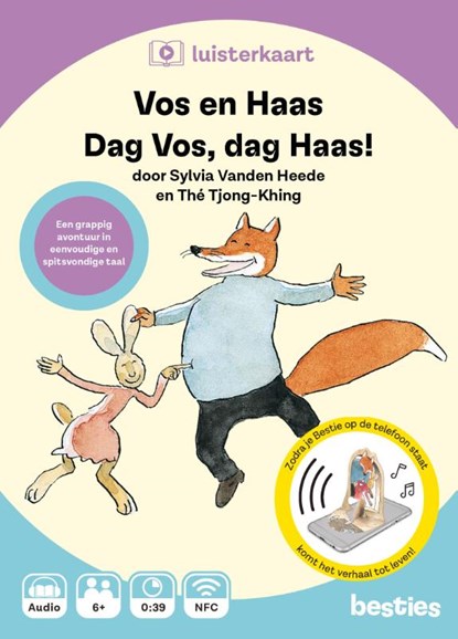 Dag Vos, dag Haas!, Sylvia Vanden Heede - AVM - 9789083290942