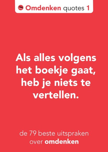 De 79 beste uitspraken over omdenken, Berthold Gunster - Gebonden - 9789083293103