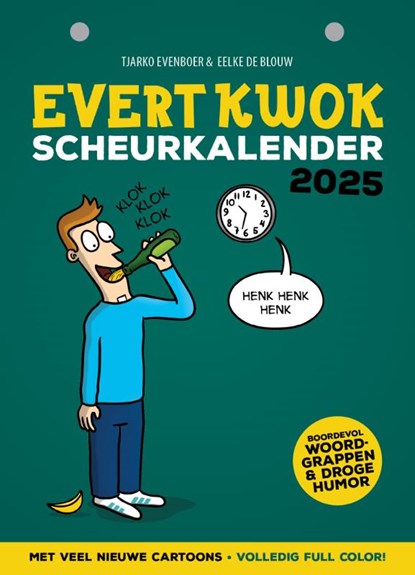 Evert Kwok Scheurkalender 2025, Tjarko Evenboer ; Eelke de Blouw - Paperback - 9789083295817