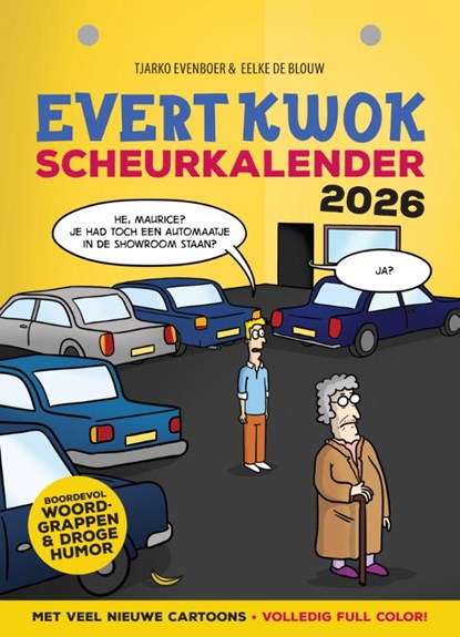 Evert Kwok Scheurkalender 2026, Tjarko Evenboer ; Eelke de Blouw - Paperback - 9789083295862