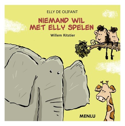 Elly de Olifant, Willem Ritstier - Gebonden - 9789083303048