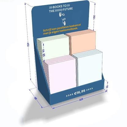 Display 4x4 Books to the Future, niet bekend - Gebonden - 9789083315225