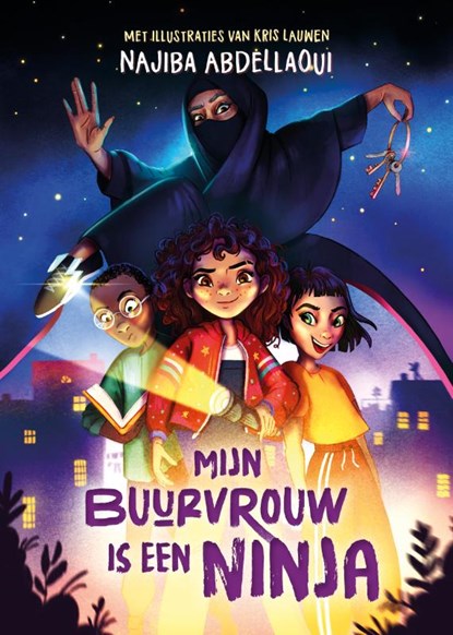 Mijn buurvrouw is een ninja, Najiba Abdellaoui - Gebonden - 9789083323817