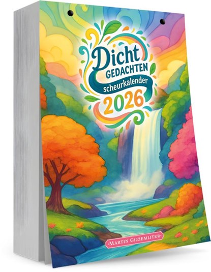 Dichtgedachten Scheurkalender 2026, Martin Gijzemijter - Paperback - 9789083332789