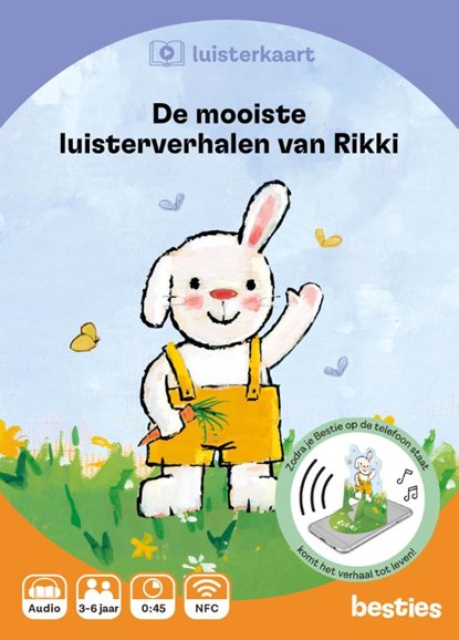 De mooiste luisterverhalen van Rikki, Guido Van Genechten - AVM - 9789083333502
