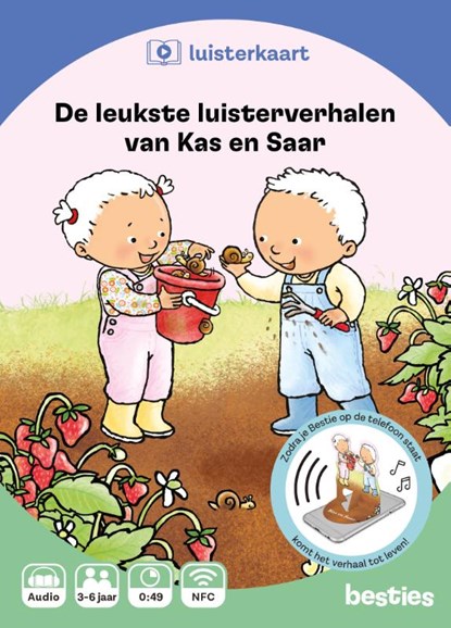 De leukste luisterverhalen van Kas en Saar, Pauline Oud - AVM - 9789083333519