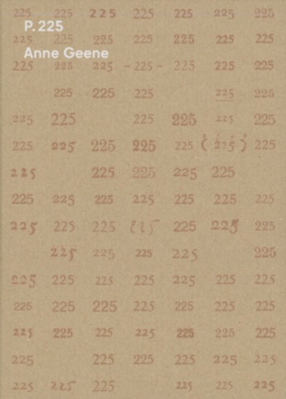 p. 225, Anne Geene - Gebonden - 9789083359625