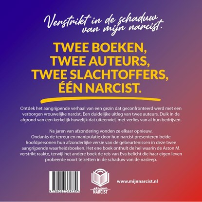 Verstrikt in de schaduw van narcisme, Eva & Aston M. - Gebonden - 9789083379739