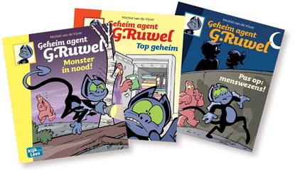 AVI leespakket GROEP 6 - Geheim agent G. Ruwel, Michiel Van de Vijver - Gebonden - 9789083422466