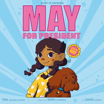 May for president, Trix van der Vleuten - Luisterboek MP3 - 9789083446240