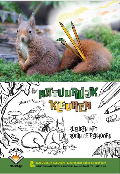 Natuurlijk kleuren, Fantasynovels - Paperback - 9789083453767