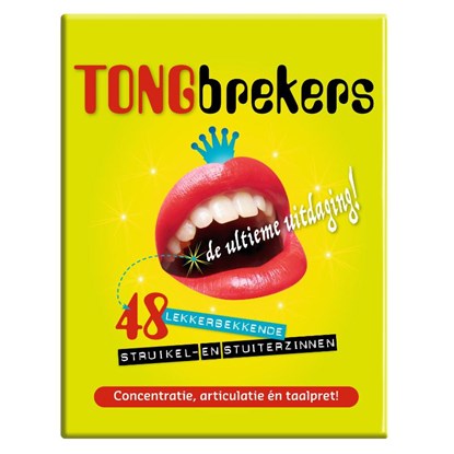 Tongbrekers: 48 lekkerbekkende struikel- en stuiterzinnen, Annemariet van Beers - Losbladig - 9789083468143