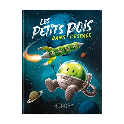 Les petits pois dans l’espace, Bieke Biesbrouck - Gebonden - 9789083491974