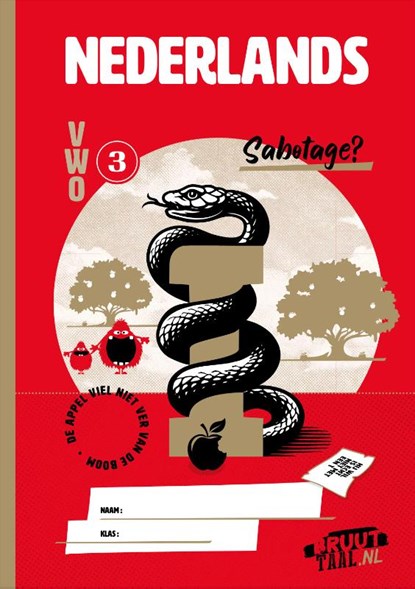 BruutTAAL werkboek vwo 3, Michel Pijpers - Paperback - 9789083535180