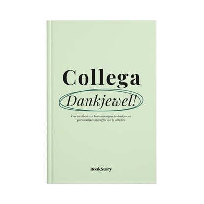 Collega dankjewel!, niet bekend - Paperback - 9789083562896