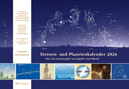 Sternen- und Planetenkalender 2026, Liesbeth Bisterbosch - Paperback - 9789083598116
