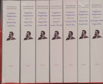 7 delen Nagelaten fragmenten, Friedrich Nietzsche - Paperback - 9789085064336