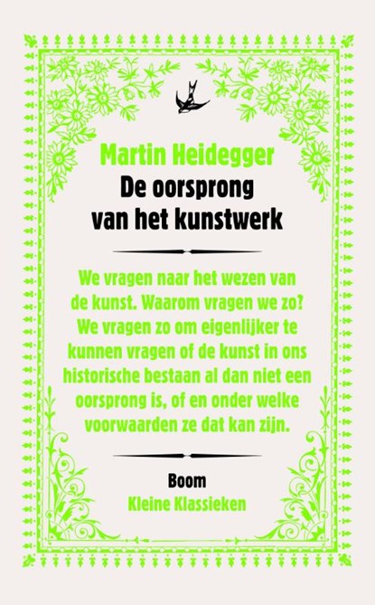 De oorsprong van het kunstwerk, Martin Heidegger - Paperback - 9789085067573