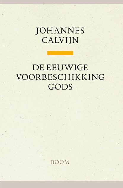 De eeuwige voorbeschikking Gods, Johannes Calvijn - Gebonden - 9789085067993