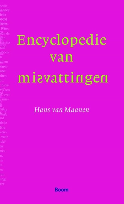 Encyclopedie van misvattingen, H. van Maanen - Paperback - 9789085069829