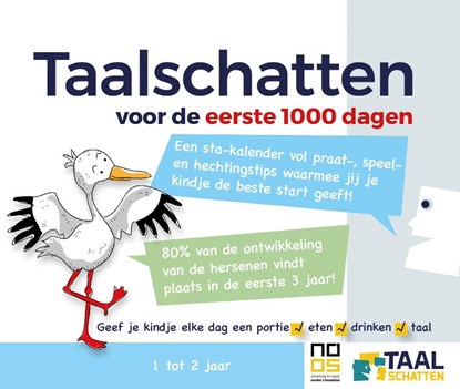 Taalschatten voor de eerste 1000 dagen 1 tot 2 jaar, niet bekend - Paperback - 9789085168102