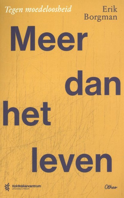 Meer dan het leven, Erik Borgman - Paperback - 9789085287643