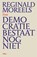 Democratie bestaat nog niet, Réginald Moreels - Paperback - 9789085288046