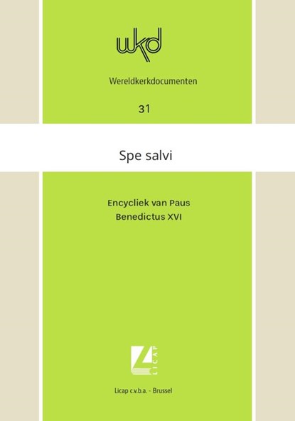 Spe salvi. In hoop zijn wij gered, Paus Benedictus XVI - Paperback - 9789085288954