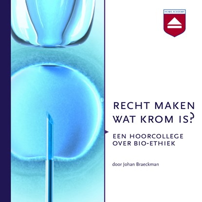 Recht maken wat krom is?, Johan Braeckman - Luisterboek MP3 - 9789085301370